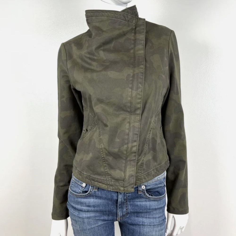 Anthropologie Marrakech Camo Faravel Moto Jacket